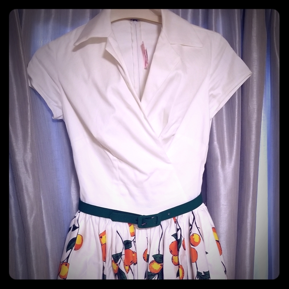 50's style one piece dress